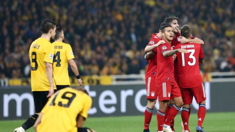 ΑΕΚ – ΜΠΑΓΕΡΝ 0-2 Δύο λεπτά ήταν αρκετά…. SERPICO