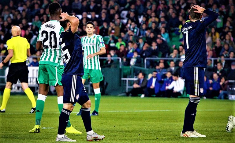 Μπέτις – Ολυμπιακός 1-0 ΦΟΡ ΑΓΝΟΕΙΤΑΙ ….. AL JAZEERA