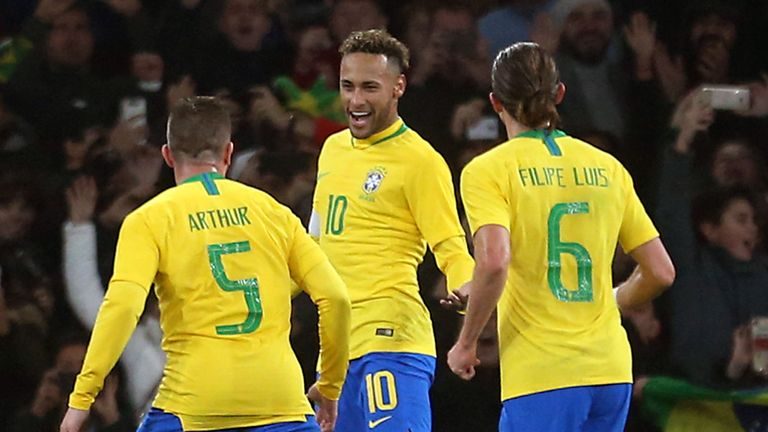 Brazil vs Uruguay 1-0 Highlights