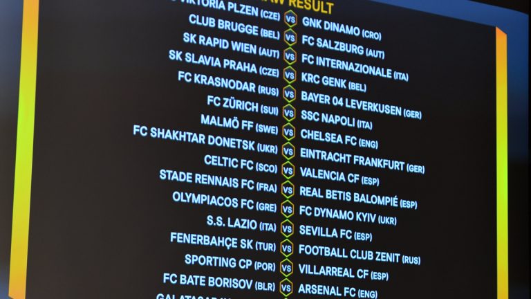 Τα ζευγάρια του Europa League
