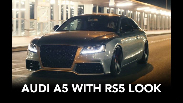 AUDI A5 with RS5 look …..
