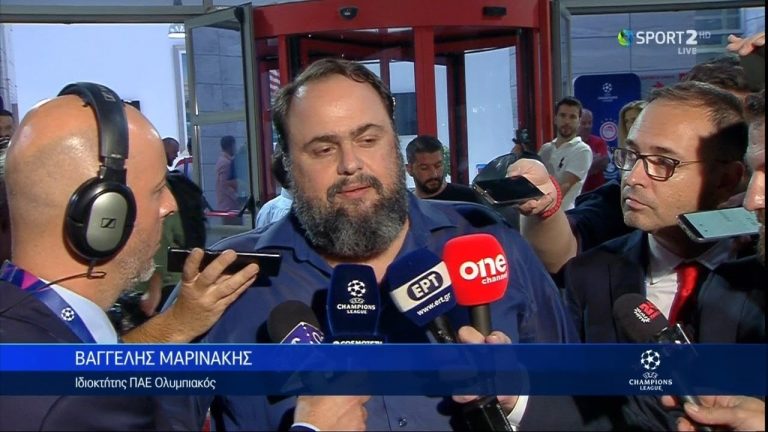 Δηλώσεις Βαγγέλη Μαρινάκη Ολυμπιακός – Τότεναμ 2-2