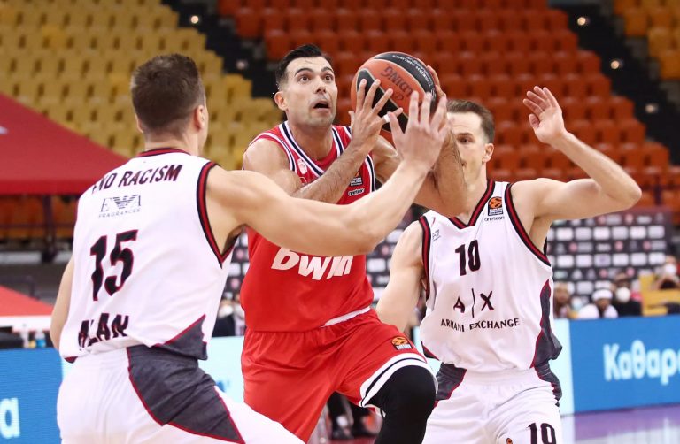 EUROLEAGUE  ΟΛΥΜΠIAKΟΣ ΑΡΜΑΝΙ 86-75 Σλούκας λαμπρός τον οδηγεί….. DRAZEN