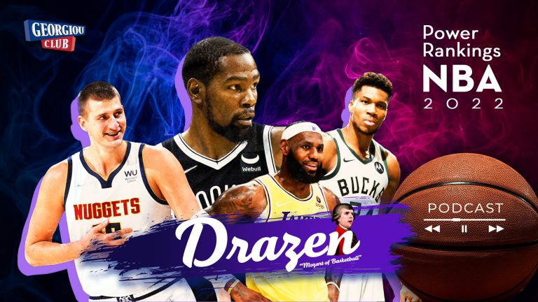 Drazen podcast Power Rankings NBA 2022